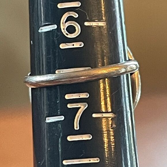 Vintage Navajo Turquoise Ring - Size 6.5 - Picture 5 of 7